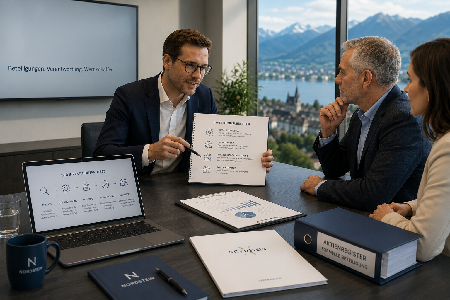Beratungsgespräch zum Beteiligungsprozess