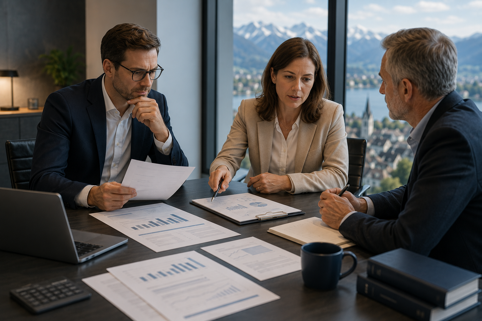 Sorgfältige Prüfung einer Investitionsentscheidung